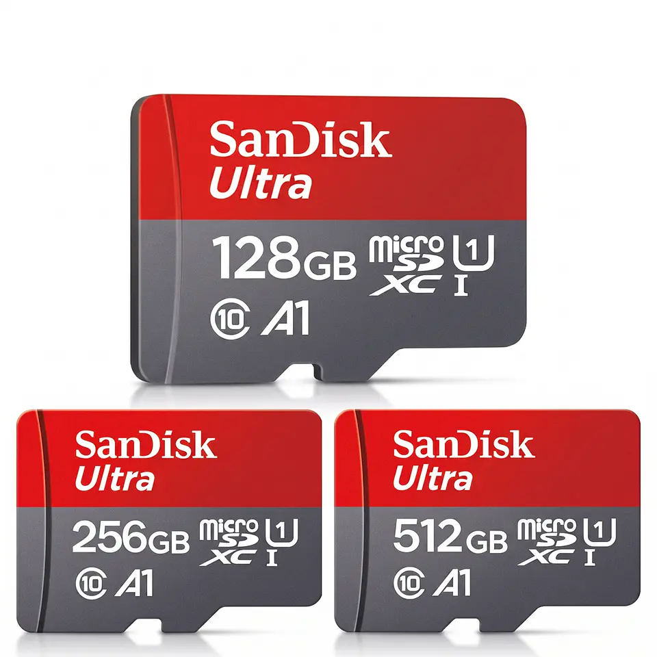 Tarjeta Micro SD 128GB UHS-I A1 para cámaras y dispositivos 3