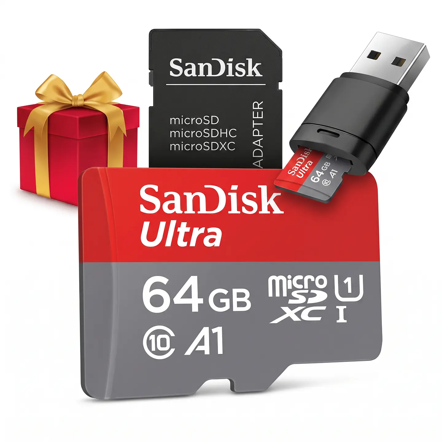 Tarjeta Micro SD 128GB UHS-I A1 para cámaras y dispositivos 9