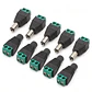 Adaptador Conector Jack DC 5.5x2.1mm 5.5x2.5mm - Miniatura 1