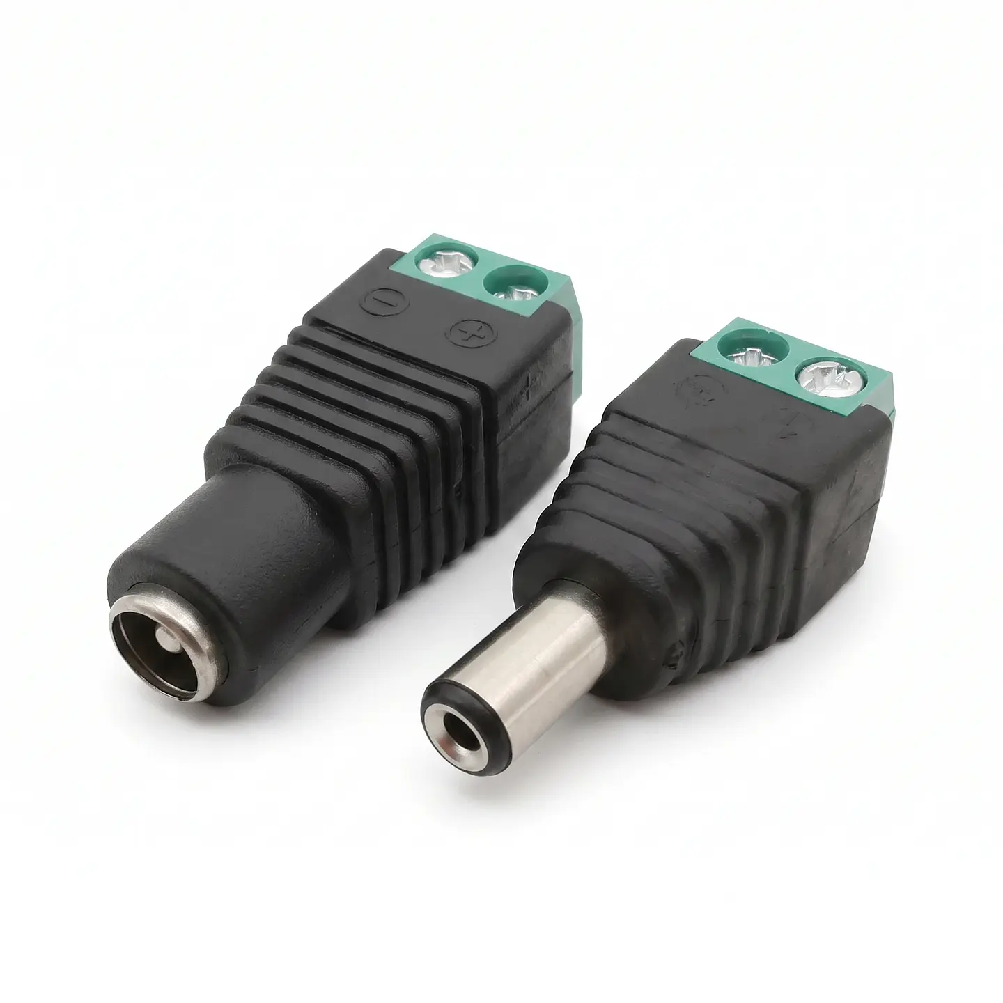 Adaptador Conector Jack DC 5.5x2.1mm 5.5x2.5mm 5