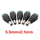 Adaptador Conector Jack DC 5.5x2.1mm 5.5x2.5mm - Miniatura 8