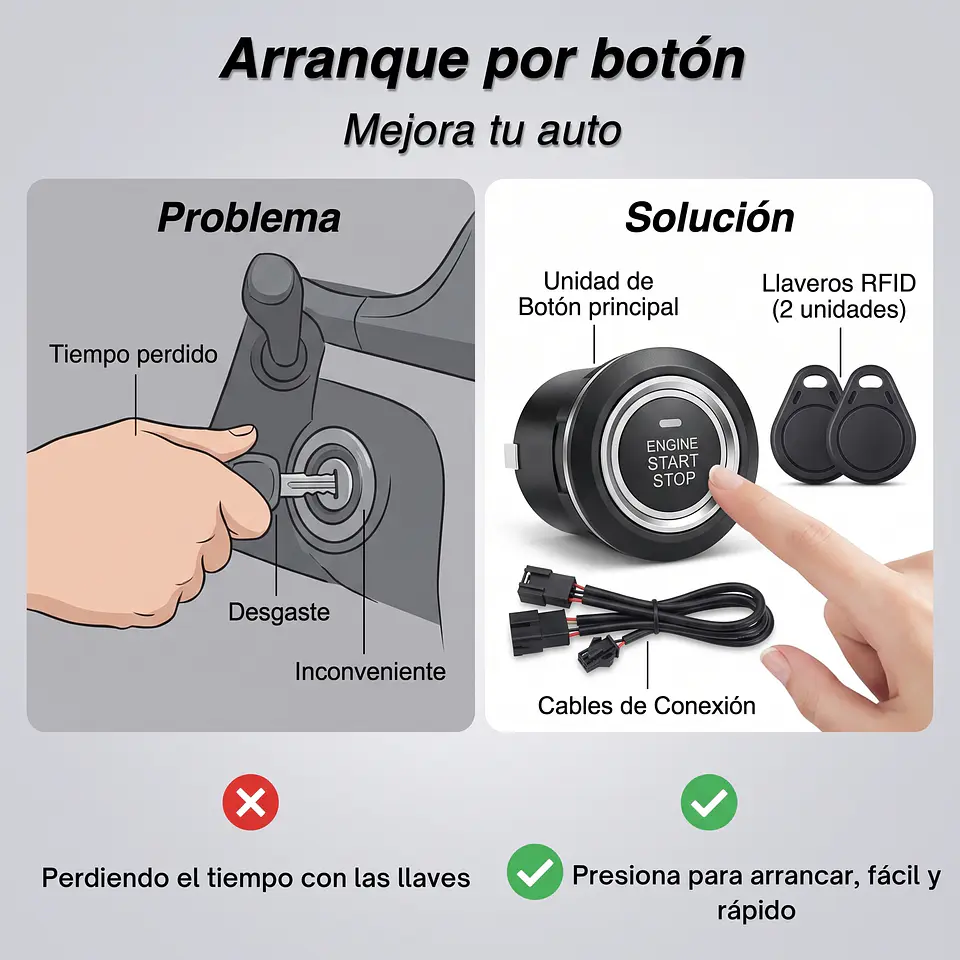 Sistema de Alarma Inteligente para Automóvil Bluetooth 3