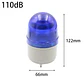 Baliza LED de Advertencia 12V con Buzzer para Salida de Vehículos - Miniatura 9