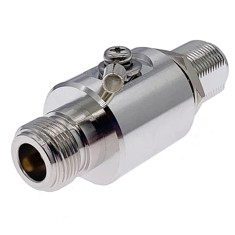 Protector contra Sobretensiones Coaxial N Hembra a N Hembra para Antena Exterior