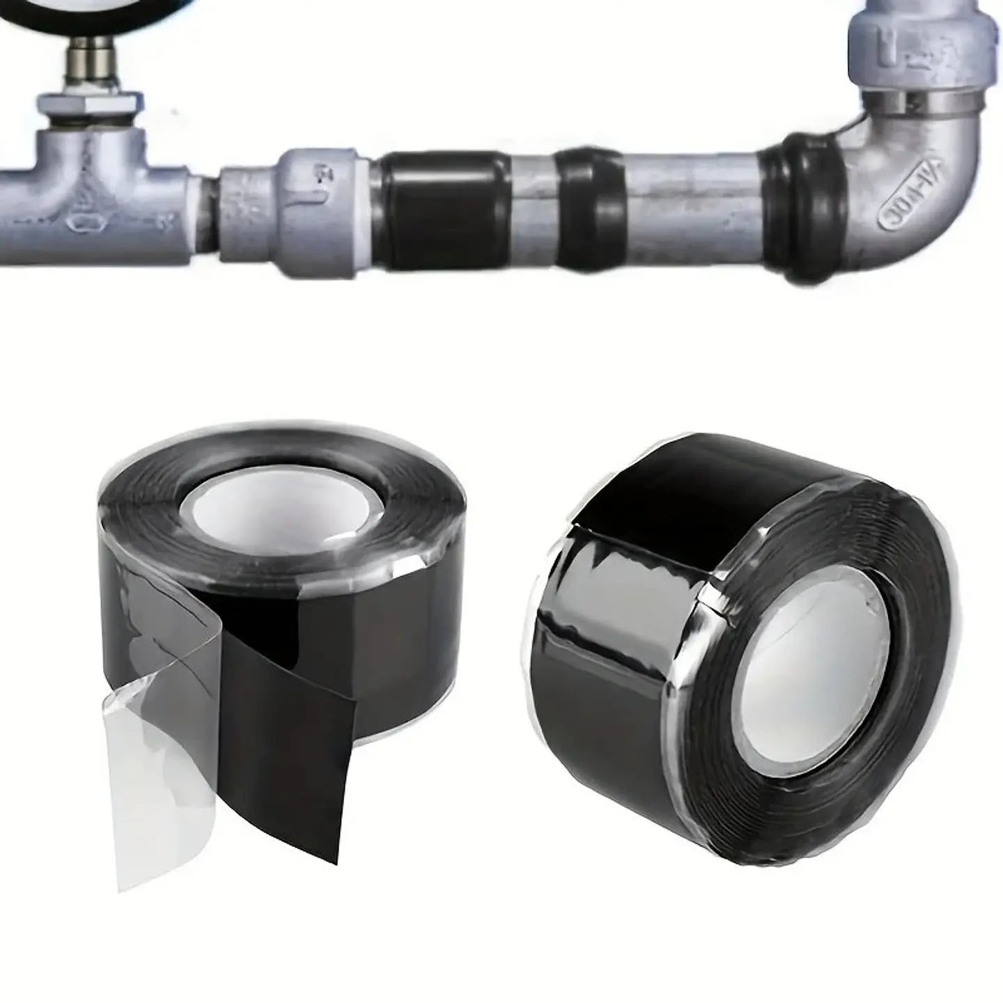 Cinta Autofusionante de Silicona para Sellado de Conectores a la Intemperie 1
