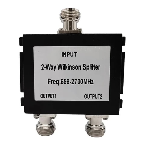 Divisor de Potencia 698-2700 MHz Conector N Hembra para Amplificador de Señal Celular