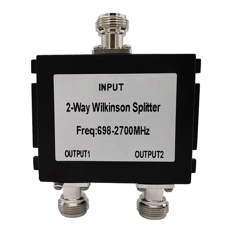 Divisor de Potencia 698-2700 MHz Conector N Hembra para Amplificador de Señal Celular 1