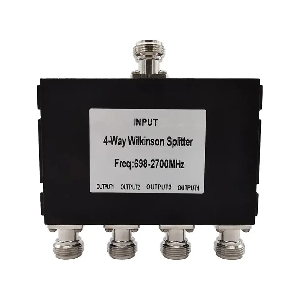 Divisor de Potencia 698-2700 MHz Conector N Hembra para Amplificador de Señal Celular 3