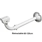 Soporte Telescópico de Pared 30 a 60 cm para Cámara Tipo Bala - Miniatura 7