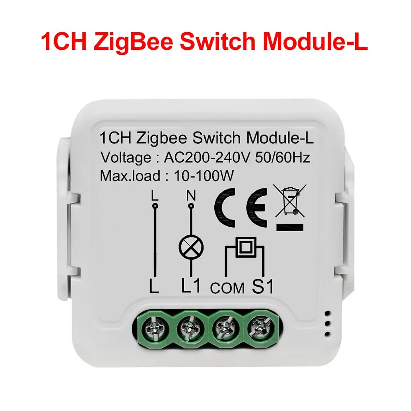 Módulo Relé Zigbee Oculto Sin Neutro 1/2/3/4 Canales Tuya GIRIER 7