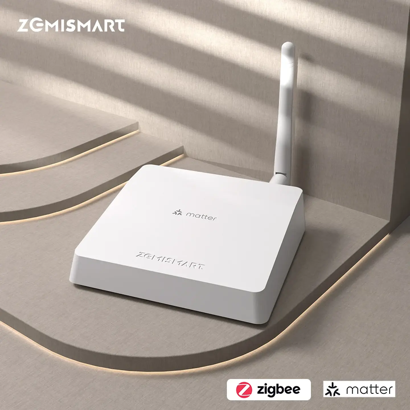 Hub Matter Zigbee Zemismart M6 para HomeKit Google Home y SmartThings 1