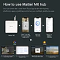 Hub Matter Zigbee Zemismart M6 para HomeKit Google Home y SmartThings - Miniatura 6