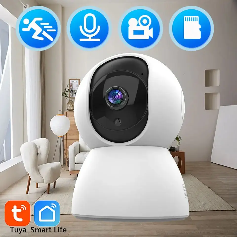 Cámara WiFi Tuya 2MP o 4MP para Interior con Seguimiento Automático 1
