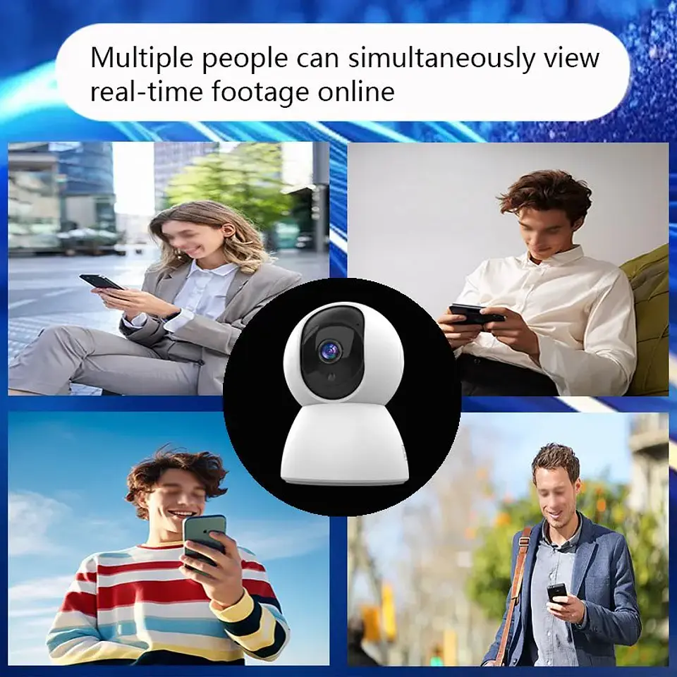Cámara WiFi Tuya 2MP o 4MP para Interior con Seguimiento Automático 3
