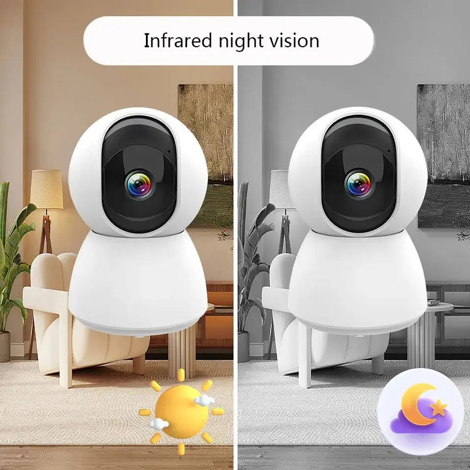 Cámara WiFi Tuya 2MP o 4MP para Interior con Seguimiento Automático 4