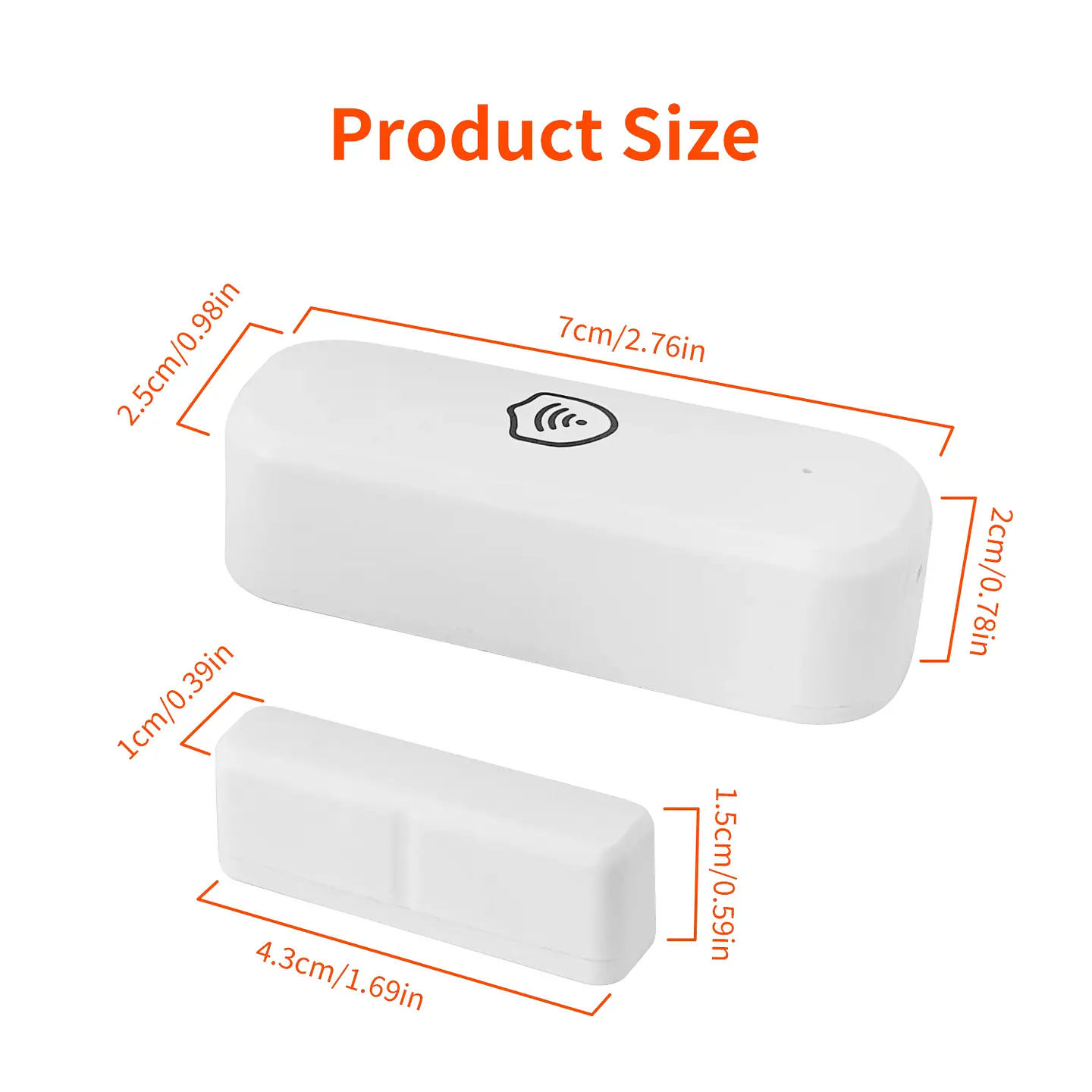 Sensor Magnético Puerta y Ventana Zigbee o WiFi Tuya Smart Life 7