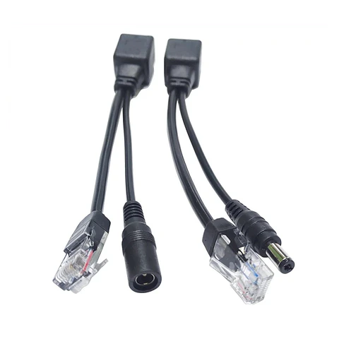 Cable POE pasivo para cámaras y dispositivos de red