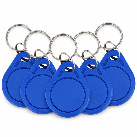 Llaveros RFID 13.56MHz UID para control de acceso