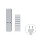 Motor Inteligente para Cortinas WiFi RF433 - Miniatura 3