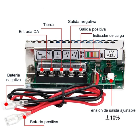 Fuente de alimentación conmutada 12V 35W