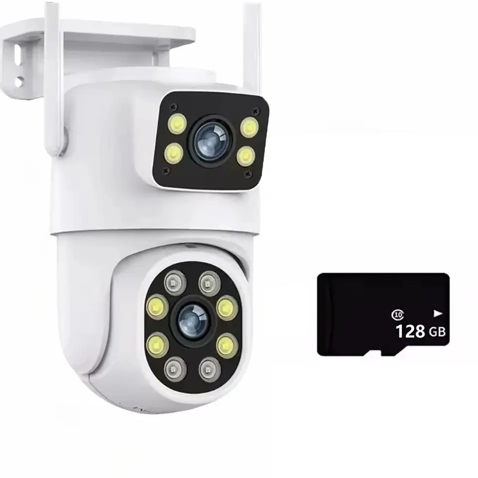 Cámara WiFi 5K Doble Lente PTZ con IA y Visión Nocturna 5