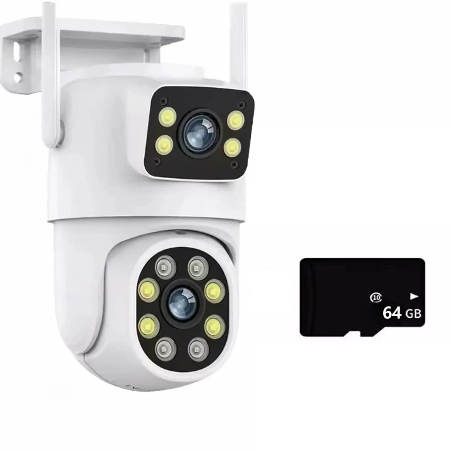 Cámara WiFi 5K Doble Lente PTZ con IA y Visión Nocturna 6