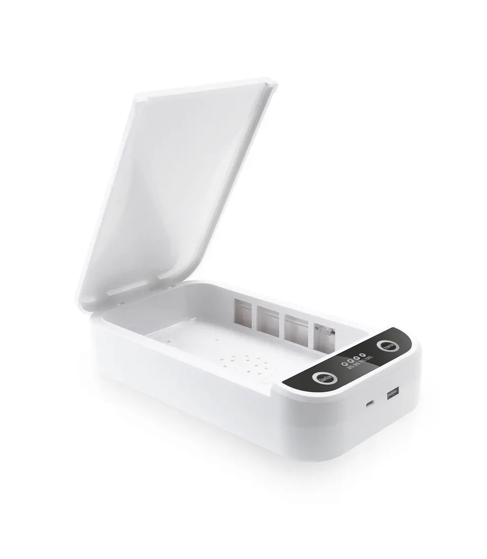Caja Esterilizador Portátil Multi función UV para Mascarilla Celulares Llaves 2