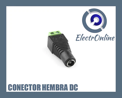 Conector Hembra de poder DC 
