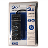 HUB USB 3.0 DM 30 CM 4 PUERTOS	