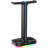 SOPORTE AUDIFONO HAVIT TH650 RGB NEGRO	