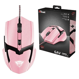 MOUSE TRUST GXT 101 GAV GAMING ROSADO	