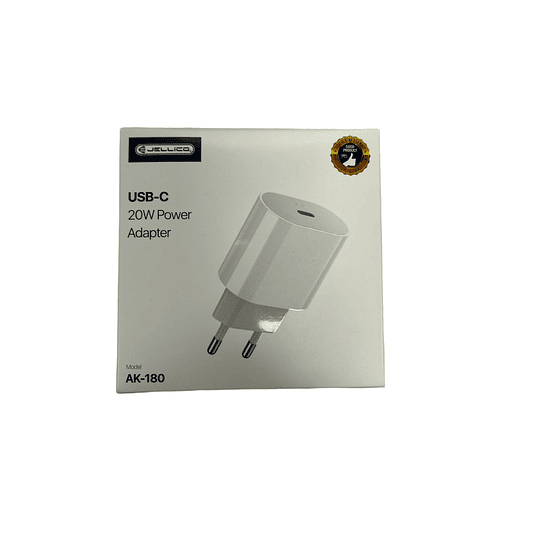 ADAPTADOR CARGADOR DE IPHONE 20W USB-C CARGA RAPIDA SEC	