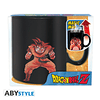 MUG TAZÓN MAGIC DRAGON BALL GOKU HEAT CAMBIA DE COLOR	