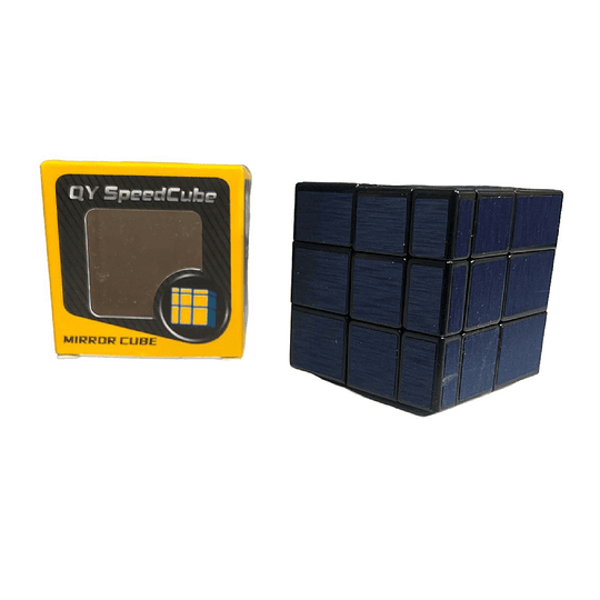 CUBO RUBIK ORIGINAL QIYI 3X3 MIRROR AZUL	