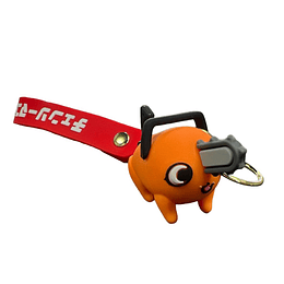 LLAVERO COLGANTE CHAINSAW MAN POCHITA	