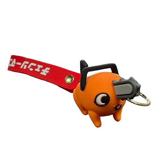 LLAVERO COLGANTE CHAINSAW MAN POCHITA	