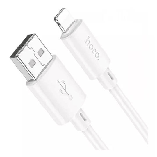 CABLE CERTIFICADO LIGHTNING 1MT BLANCO X88	