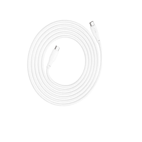 CABLE CERTIFICADO TIPO C A C 1 MT BLANCO 60W X93	