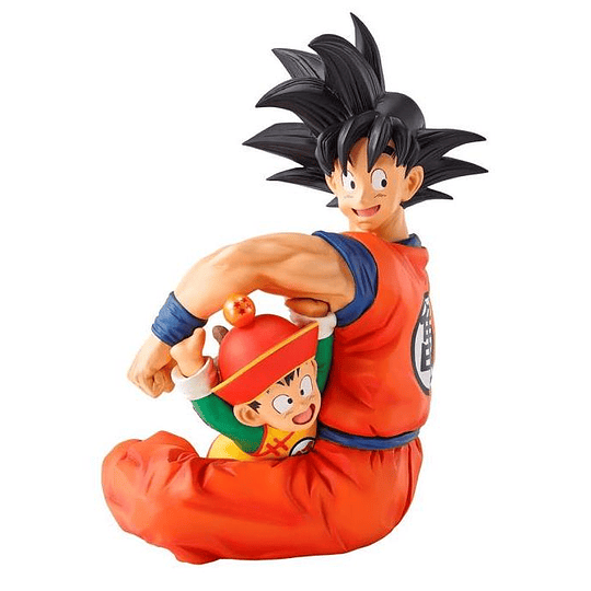 FIGURA DRAGÓN BALL GOKU CON GOHAN 16CM	