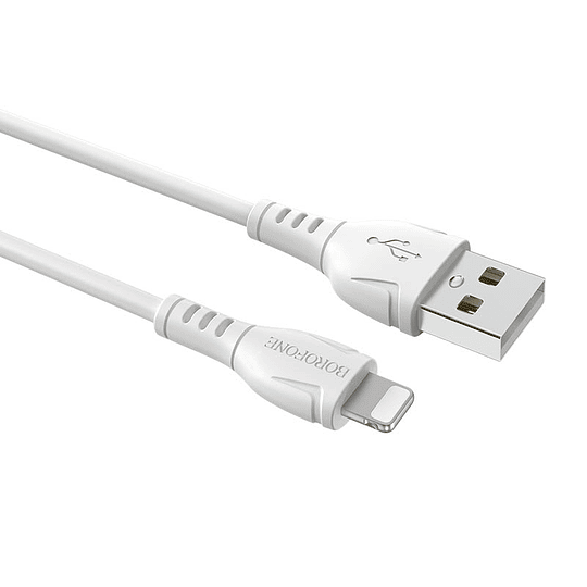 CABLE CERTIFICADO LIGHTNING 1MT BLANCO BX51	