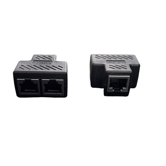 ADAPTADOR RJ45 2 PC MISMO TIEMPO - 2 UNIDADES A/B	