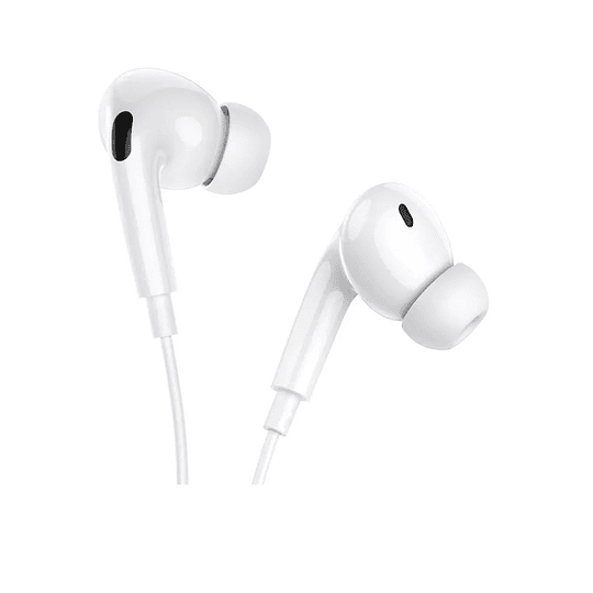 AUDIFONO HOCO MANOS LIBRES TIPO C M101 PRO BLANCO	