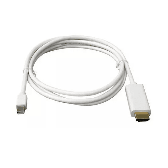 CABLE DM MINI DP A HDMI 2 METROS BLANCO	