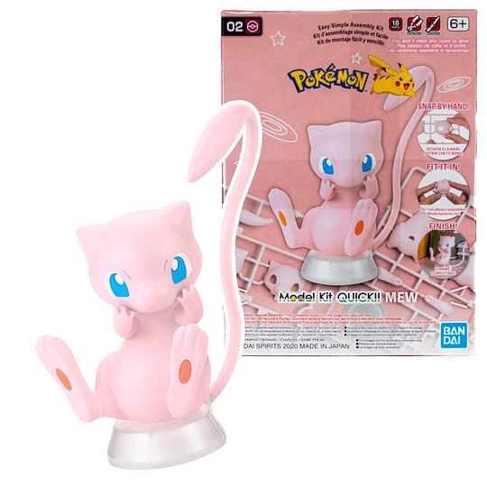 MODEL KIT POKEMON MEW 02 BANDAI HOBBY	