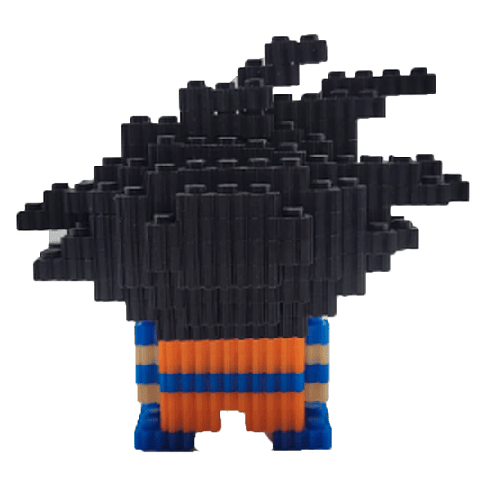 ARMABLE 3D MICRO BLOCKS GOKU 10CM 450 PIEZAS	