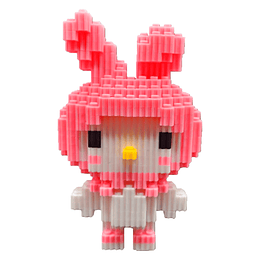 ARMABLE 3D MICRO BLOCKS MELODY 10 CM 512 PIEZAS	