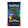 CARTAS POKEMON MINI SOBRE TRICK OR TRADE INGLES	