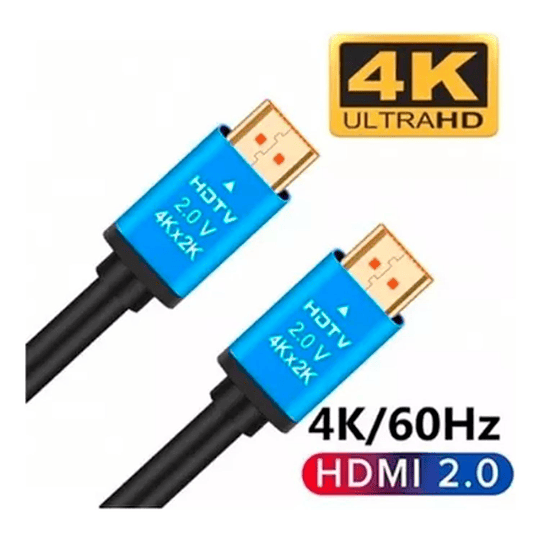 Cable Hdmi Dm 15mts 2.0 4k Conector Aluminio