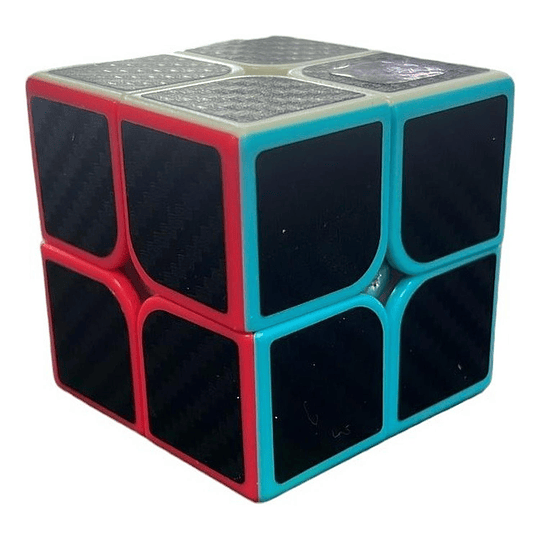Cubo Original Qiyi 2x2x2 Speed Fibra Carbono