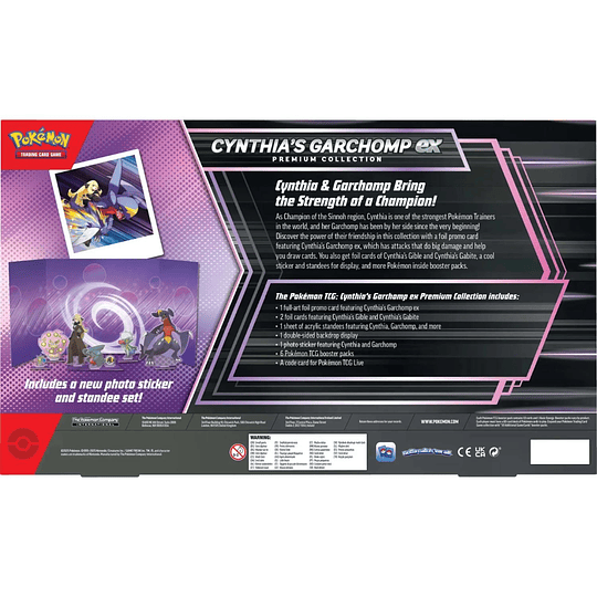 CARTAS POKEMON CYNTHIAS GARCHOMP EX INGLES